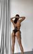 Купальник на завʼязках з трусиками-бразиліанами чорний sw1006-S фото 5